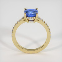 2.20 Ct. Sapphire Ring, 14K Yellow Gold 3