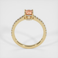 0.75 Ct. Sapphire Ring, 14K Yellow Gold 3