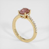 1.92 Ct. Sapphire Ring, 14K Yellow Gold 2