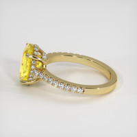 3.07 Ct. Sapphire Ring, 14K Yellow Gold 4