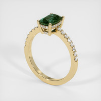 1.63 Ct. Sapphire Ring, 14K Yellow Gold 2
