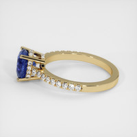 1.75 Ct. Sapphire Ring, 18K Yellow Gold 4