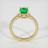 Emerald Ring 1.00 Ct., 18K Yellow Gold Preview