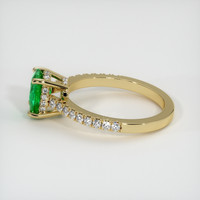 Emerald Ring 1.00 Ct., 18K Yellow Gold Preview
