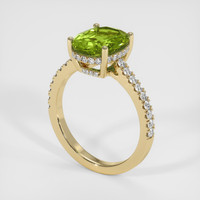 2.61 Ct. Gemstone Ring, 18K Yellow Gold 2