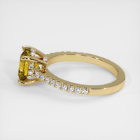2.10 Ct. Gemstone Ring, 18K Yellow Gold 4