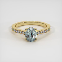 1.16 Ct. Gemstone Ring, 18K Yellow Gold 1