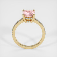 2.06 Ct. Sapphire Ring, 18K Yellow Gold 3