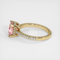 2.06 Ct. Sapphire Ring, 18K Yellow Gold 4