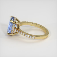 6.05 Ct. Sapphire Ring, 18K Yellow Gold 4