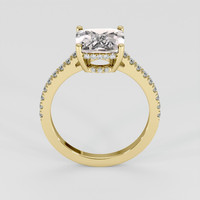 2.69 Ct. Pink Sapphire Ring, 18K Yellow Gold 3