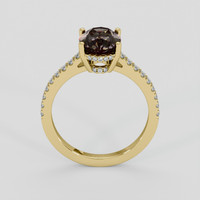 1.90 Ct. Color Change Sapphire Ring, 18K Yellow Gold 3