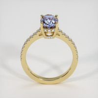 2.22 Ct. Bi Color Sapphire Ring, 18K Yellow Gold 3