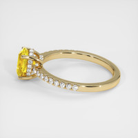 1.78 Ct. Yellow Sapphire Ring, 18K Yellow Gold 4