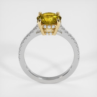 2.10 Ct. Gemstone Ring, 14K Yellow & White 3