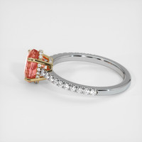 1.80 Ct. Sapphire Ring, 18K Yellow & White 4