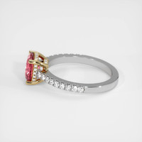 1.61 Ct. Sapphire Ring, 18K Yellow & White 4