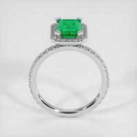 2.15 Ct. Emerald Ring, Platinum 950 3