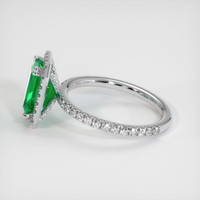 2.15 Ct. Emerald Ring, Platinum 950 4