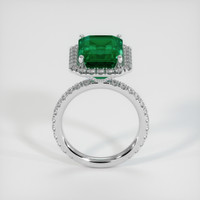 4.55 Ct. Emerald Ring, Platinum 950 3