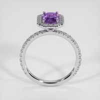 1.37 Ct. Purple Sapphire Ring, Platinum 950 3