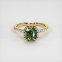 1.45 Ct. Sapphire Ring, 14K Yellow Gold 1