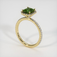 1.45 Ct. Bi Color Sapphire Ring, 18K Yellow Gold 2