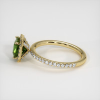 1.45 Ct. Bi Color Sapphire Ring, 18K Yellow Gold 4