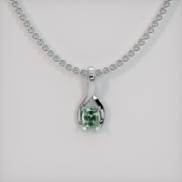 0.90 Ct. Sapphire Pendant, Platinum 950 1