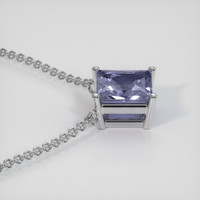 1.10 Ct. Gemstone Necklace, 18K White Gold 3