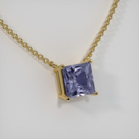 1.10 Ct. Gemstone Necklace, 18K Yellow Gold 2