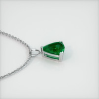 4.29 Ct. Emerald Pendant, Platinum 950 3