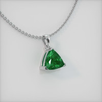 Emerald Pendant 1.42 Ct. 18K White Gold Preview