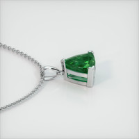 Emerald Pendant 1.42 Ct. 18K White Gold Preview