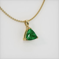 Emerald Pendant 1.42 Ct., 18K Yellow Gold Preview