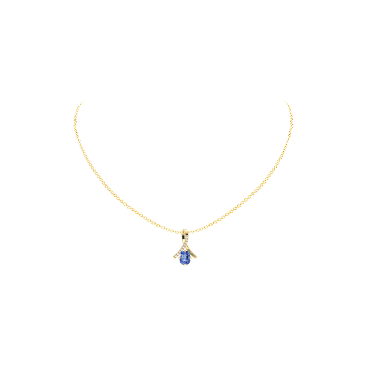 Jewelry image on model