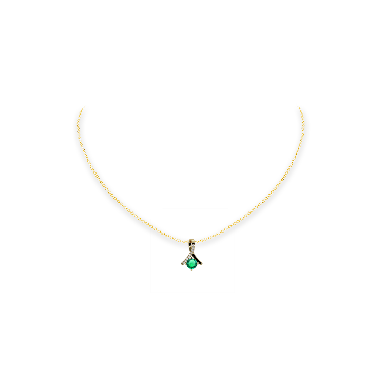 Jewelry image on model