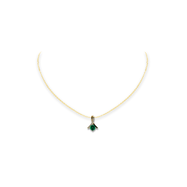 Jewelry image on model