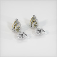 3.00 Ct.Tw. Yellow Sapphire Earrings, Platinum 950 4