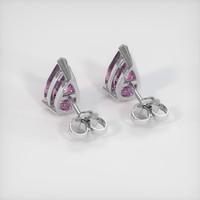 3.48 Ct.Tw. Gemstone Earrings, Platinum 950 4