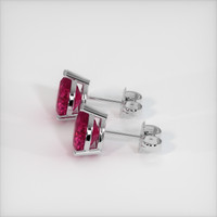 <span>3.94</span>&nbsp;<span class="tooltip-light">Ct.Tw.<span class="tooltiptext">Total Carat Weight</span></span> Gemstone Earrings, Platinum 950 3