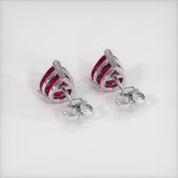 <span>3.94</span>&nbsp;<span class="tooltip-light">Ct.Tw.<span class="tooltiptext">Total Carat Weight</span></span> Gemstone Earrings, Platinum 950 4