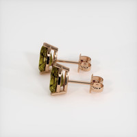 <span>3.61</span>&nbsp;<span class="tooltip-light">Ct.Tw.<span class="tooltiptext">Total Carat Weight</span></span> Gemstone Earrings, 14K Rose Gold 3