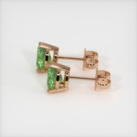 <span>2.20</span>&nbsp;<span class="tooltip-light">Ct.Tw.<span class="tooltiptext">Total Carat Weight</span></span> Gemstone Earrings, 14K Rose Gold 3