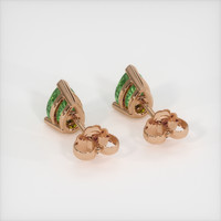 <span>2.20</span>&nbsp;<span class="tooltip-light">Ct.Tw.<span class="tooltiptext">Total Carat Weight</span></span> Gemstone Earrings, 14K Rose Gold 4