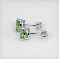 <span>2.20</span>&nbsp;<span class="tooltip-light">Ct.Tw.<span class="tooltiptext">Total Carat Weight</span></span> Gemstone Earrings, 14K White Gold 3