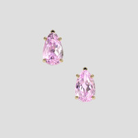 <span>5.20</span> <span class="tooltip-light">Ct.Tw.<span class="tooltiptext">Total Carat Weight</span></span> Purplish Pink Kunzite Earrings, 14K Yellow Gold 1