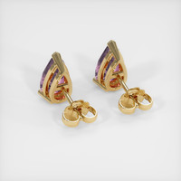 <span>1.83</span>&nbsp;<span class="tooltip-light">Ct.Tw.<span class="tooltiptext">Total Carat Weight</span></span> Gemstone Earrings, 14K Yellow Gold 4