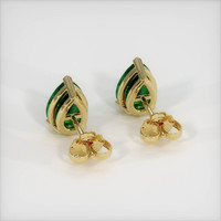 Emerald Earrings 2.53 Ct.Tw.Total Carat Weight, 18K Yellow Gold Preview