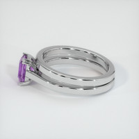 1.00 Ct. Sapphire Ring, Platinum 950 4